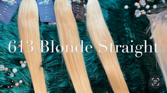 613 Blonde Hair Bundles